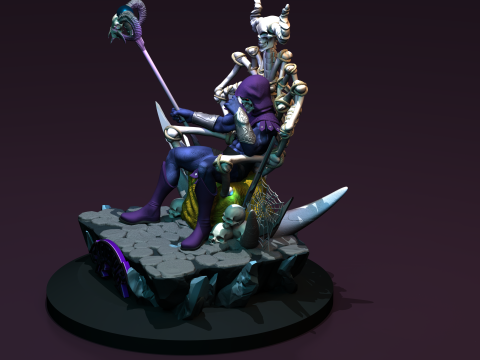Skeletor 3D 打印模型