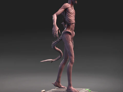 ALIEN ROMULUS XENOMORFO-HUMANO 3D Print Model