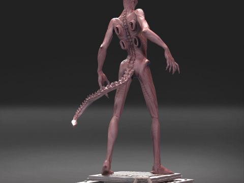 ALIEN ROMULUS XENOMORFO-HUMANO 3D Принт Модель