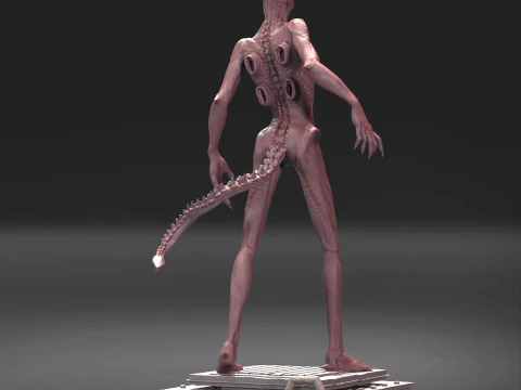 ALIEN ROMULUS XENOMORFO-HUMANO 3D Print Model