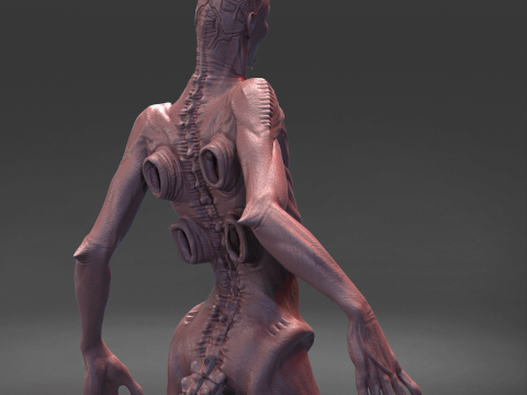 ALIEN ROMULUS XENOMORFO-HUMANO 3D Принт Модель