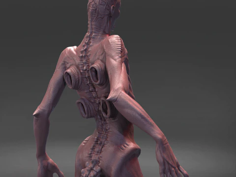 ALIEN ROMULUS XENOMORFO-HUMANO 3D Print Model