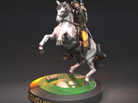 Karaoglan fanart 3D Print Model