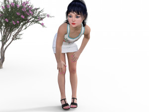 Mimosa rose 3D 模型