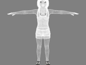 Mimosa rose 3D Model