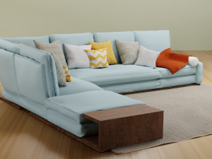 bluesky lounge sofa 3D Model