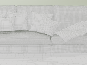bluesky lounge sofa 3D Model