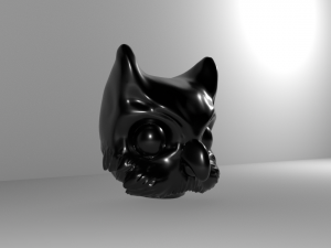 OWL MASK 3D MODEL 3D Модель