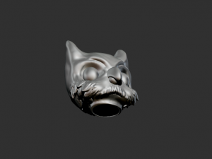 OWL MASK 3D MODEL 3D मॉडल