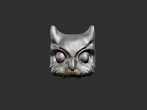 OWL MASK 3D MODEL 3D Model