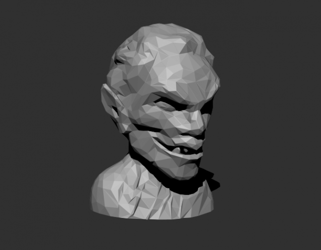VAMPIRE LOW POLY 3D Print Model .c4d .max .obj .3ds .fbx .stl .blend 
