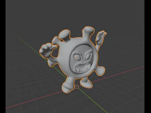 covid-19 3D Print Model