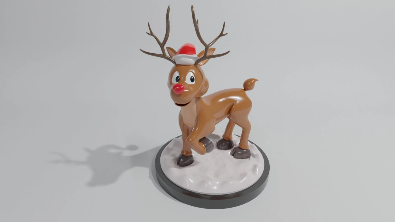reno de navidad 3D Print Model .c4d .max .obj .3ds .fbx .stl .blend 