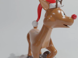 reno de navidad 3D Print Model