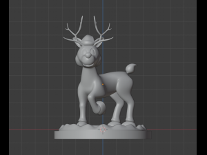 reno de navidad 3D 打印模型