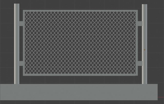 mesh wall Modello 3D .c4d .max .obj .3ds .fbx .stl .blend 