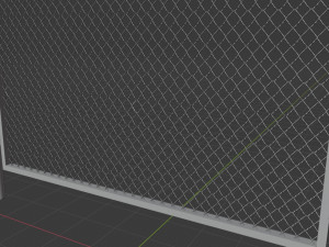 mesh wall Modello 3D