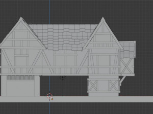 medieval house 3D Model