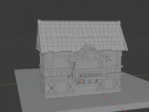medieval house 3D Model