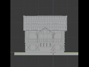 medieval house 3D Model