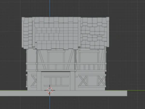 medieval house 3D Model