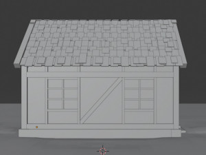 small medieval house 3D मॉडल