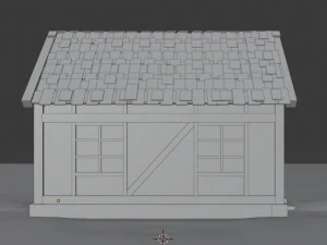 small medieval house 3D Model