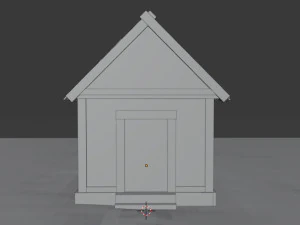 small medieval house 3D Model