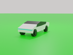 tesla cybertruck Modèle 3D