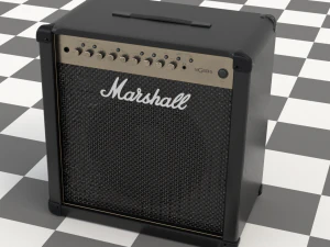 marshall mg50fx amplifier 3D Model