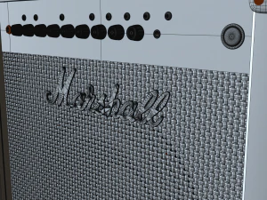 marshall mg50fx amplifier 3D Model