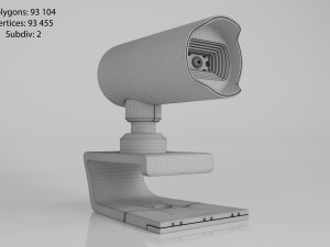 outdoor surveillance camera 3D Модель