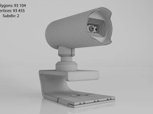 outdoor surveillance camera 3D Model