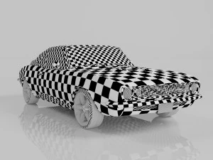 chevrolet camaro 1967 3D Model