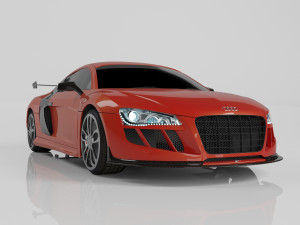audi r8 Model 3D