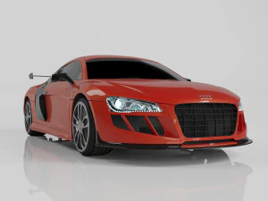 audi r8 3D Model
