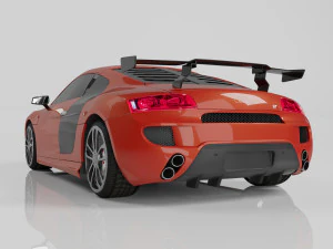 audi r8 3D Model