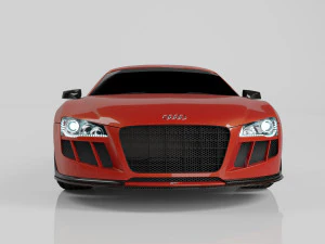 audi r8 3D Model