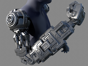 jat mech arm 3Dモデル