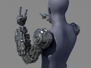 jat mech arm 3D Model