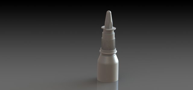 nasal spray 3D 模型 .c4d .max .obj .3ds .fbx .stl .blend 