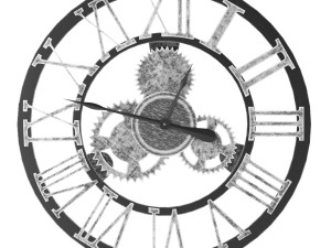wall clock 3D 모델