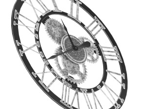 wall clock 3D Модель