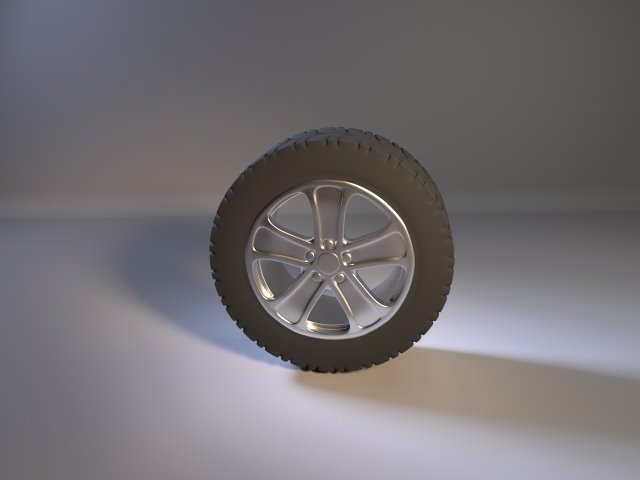 wheel disk and tire r20 3D Модель .c4d .max .obj .3ds .fbx .stl .blend 