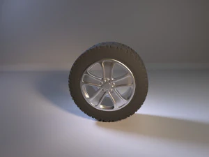 ホイールディスクとタイヤr20 3Dモデル