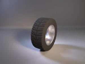 wheel disk and tire r20 3D Model