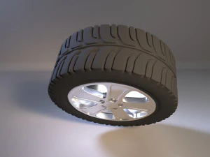 wheel disk and tire r20 3D Model