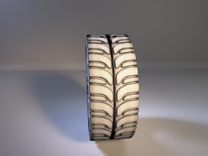wheel disk and tire r20 3D Модель