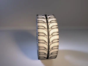 wheel disk and tire r20 3D Model