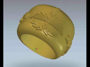 ring for a student graduate 3D 모델